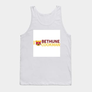 I Heart Eyes Cat Emoji Bethune Cookman Tank Top